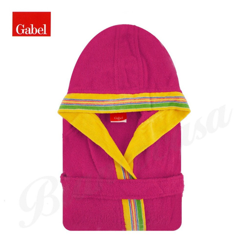 Accappatoio Junior Pongo Gabel per bambini Fucsia